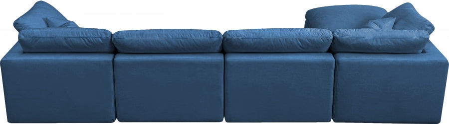 Plush Velvet Standard Comfort Modular Sectional