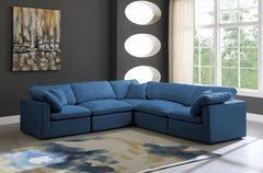 Plush Velvet Standard Comfort Modular Sectional