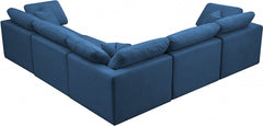 Plush Velvet Standard Comfort Modular Sectional