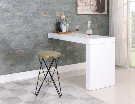 Mercury Contemporary Bar Stool - Durable Metal Design Perfect for Home Bars and Kitchen Counters