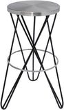 Mercury Contemporary Bar Stool - Durable Metal Design Perfect for Home Bars and Kitchen Counters