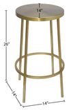 Tyson Contemporary Counter Stool with Elegant Brushed Finish - Perfect for Kitchen or Home Bar