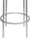 Tyson Contemporary Counter Stool with Elegant Brushed Finish - Perfect for Kitchen or Home Bar