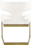 Alexandra Velvet Dining Chair - Contemporary Design with Luxurious Comfort and Durable Gold Base