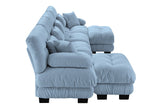 CLOUDIES 173" Sofa 4 Seater with 2 Ottoman