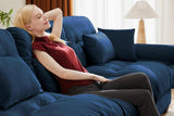 CLOUDIES 173" 4 Seater Sofa with 2 Ottomans