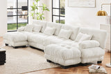 CLOUDIES 173" Sofa 4 Seater with 2 Ottoman