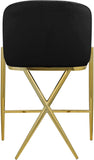 Xavier - Counter Stool with Gold Legs
