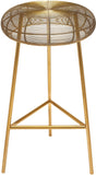 Tuscany Contemporary Counter Stool with Stylish Wire Seat for Modern Home Bar or Dining Area