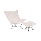 Indoor/Outdoor Puff Scroll Chair Syros Natural