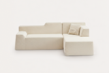 Livo 96" Corduroy Chaise Sofa