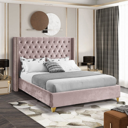 Barolo Velvet Full Bed