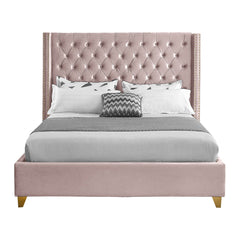 Barolo Velvet Queen Bed