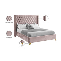 Barolo Velvet Full Bed