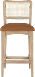 Atrium - Counter Stool With Brushed Natural Base (Set of 2)