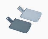 Chop2Pot™ Plus 2-piece Blue Chopping Board Set