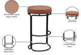 Madison Bar Stool Set of 2 - Stylish Swivel Design with Durable Matte Frame for Modern Spaces