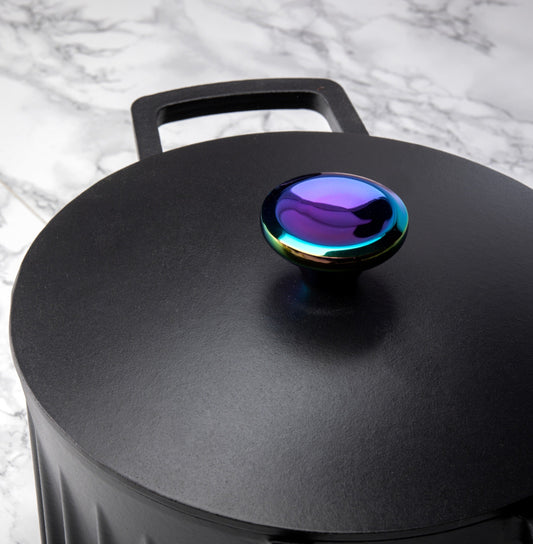 Iridescent Finish Knob