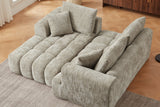 ELARA 108" Chenille Left Chaise Sofa