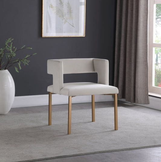 Caleb Velvet Dining Chair