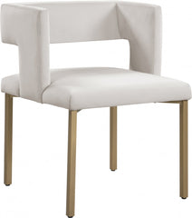 Caleb Velvet Dining Chair