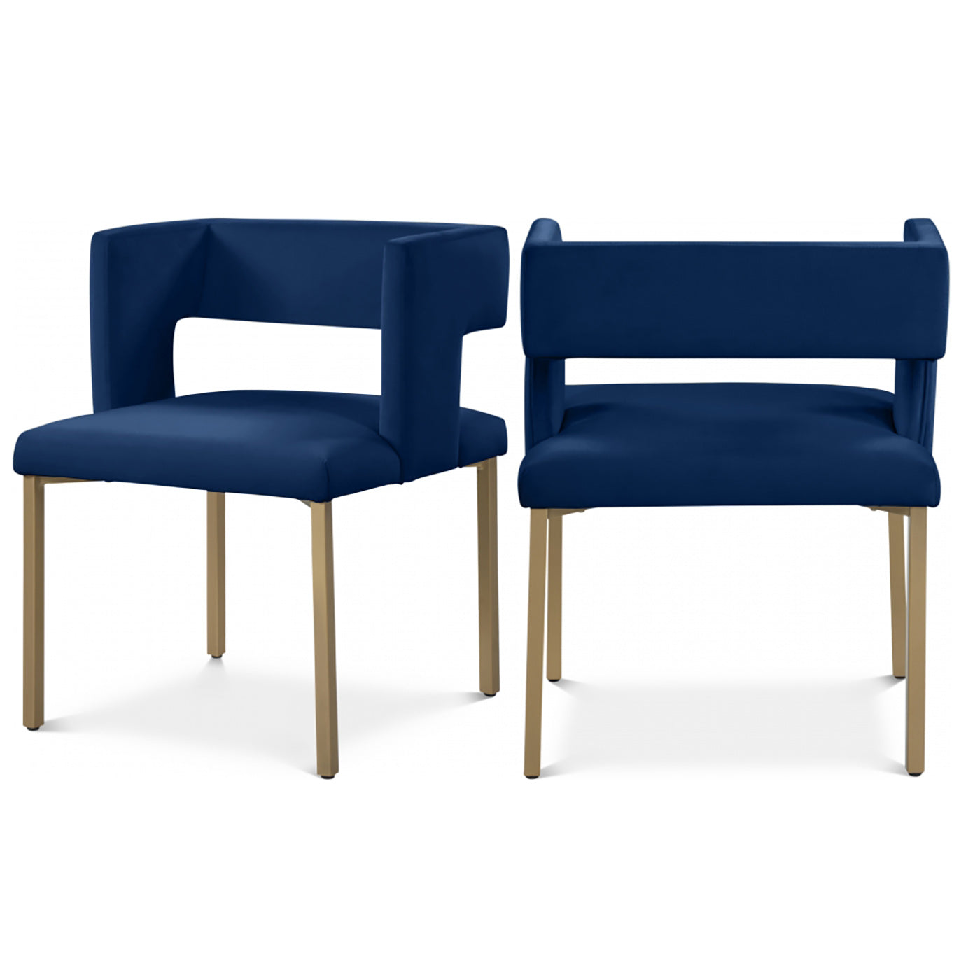 Caleb Velvet Dining Chair