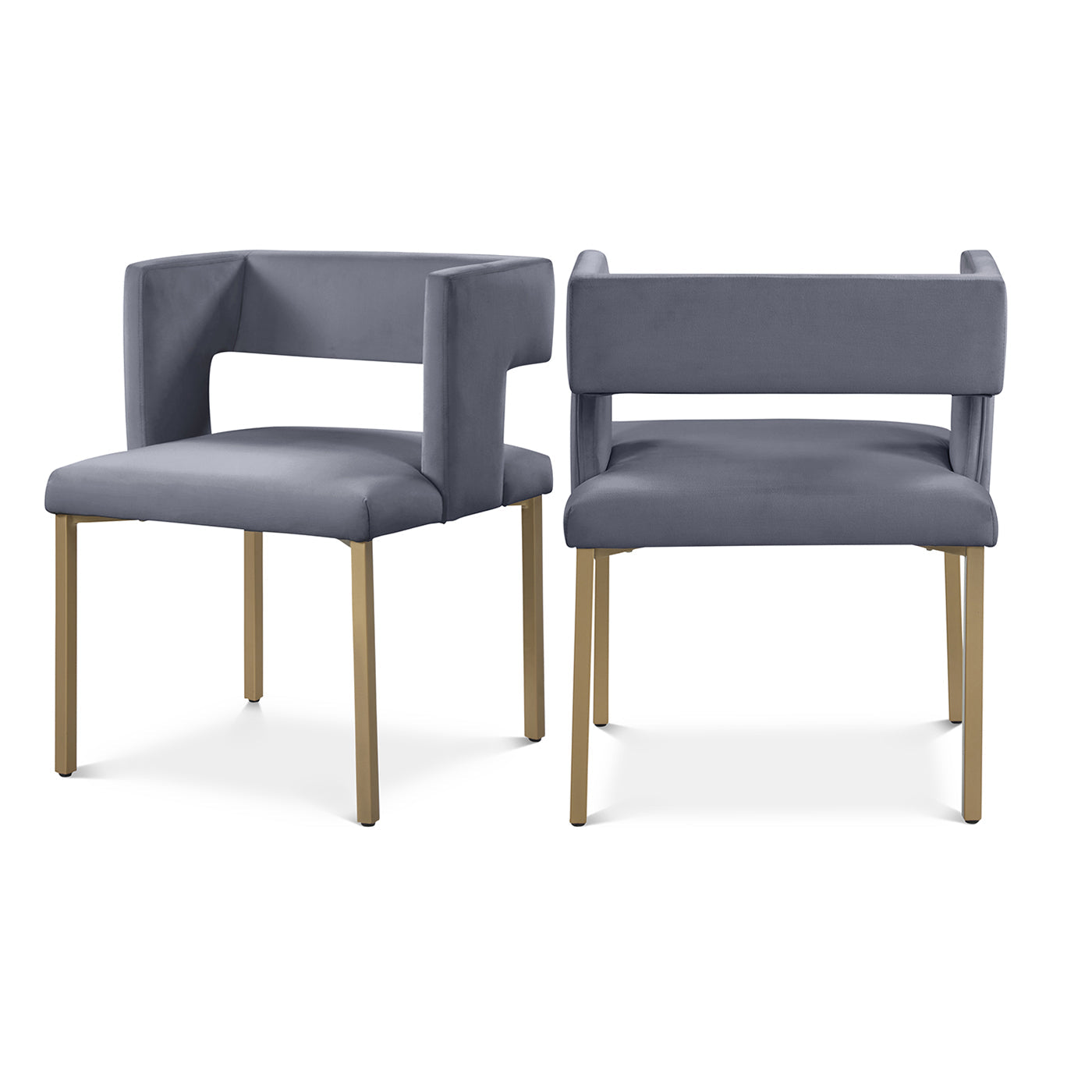 Caleb Velvet Dining Chair