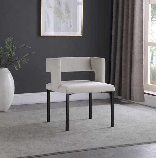 Caleb Velvet Dining Chair