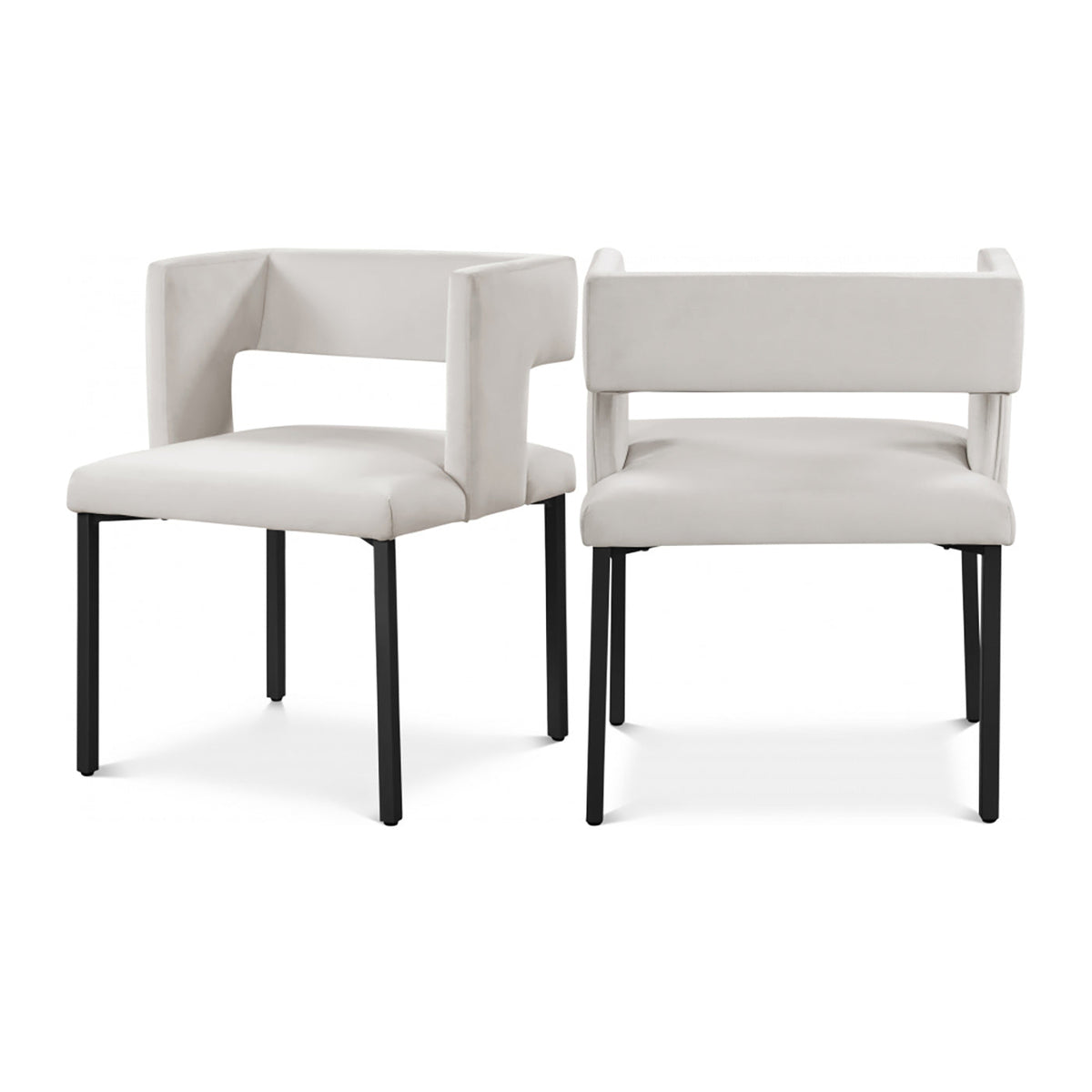 Caleb Velvet Dining Chair