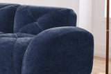 MYLO 80" Loveseat with 1 Ottoman