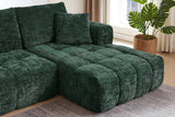 ELARA 108" Chenille Right Chaise Sofa