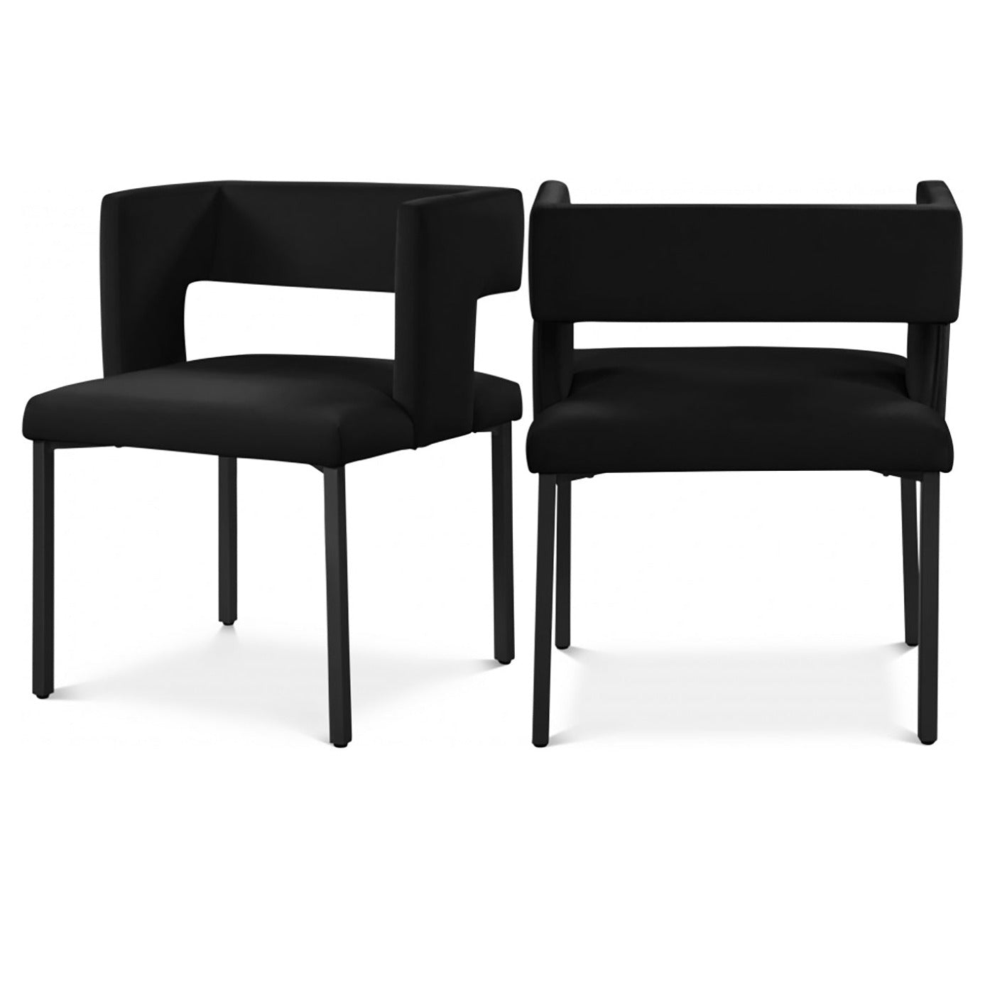 Caleb Velvet Dining Chair