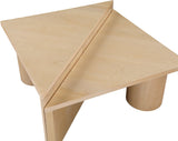 Pavillion Coffee Table – Modern Mid-Century Design with Sturdy Oak Veneer for Elegant Living Spaces
