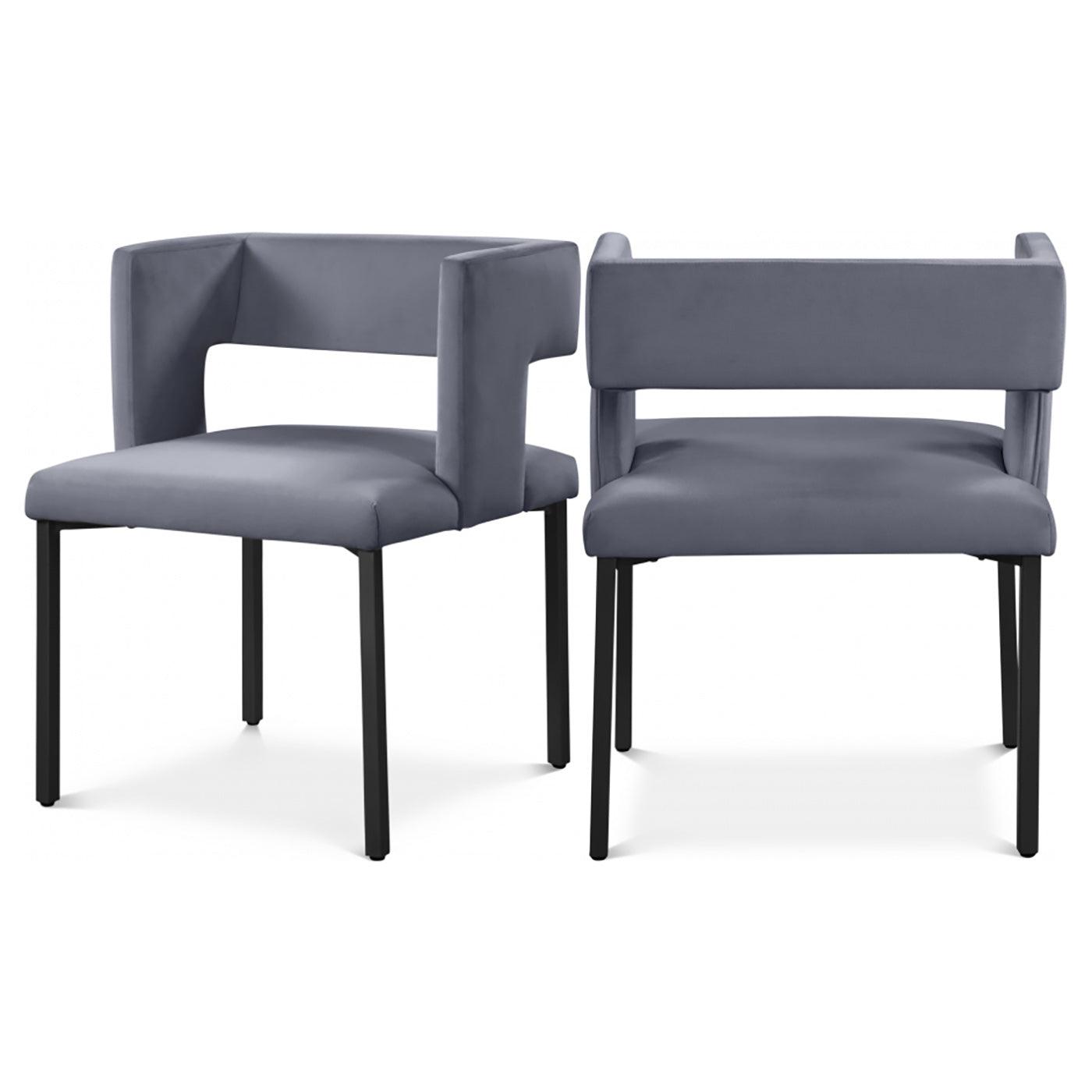 Caleb Velvet Dining Chair