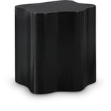 Zaire End Table - Art Deco Elegance with Unique Wood Grain, Perfect for Modern Living Spaces