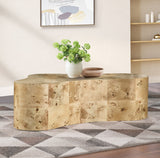 Zaire Coffee Table - Stunning Art Deco Design with Solid Wood and Elegant Finish for Modern Spaces