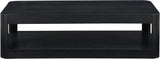 Reeves Coffee Table - Elegant Art Deco Design with Sturdy Solid Wood and MDF Construction for Modern Homes