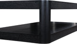 Reeves Coffee Table - Elegant Art Deco Design with Sturdy Solid Wood and MDF Construction for Modern Homes