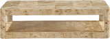 Reeves Coffee Table - Elegant Art Deco Design with Sturdy Solid Wood and MDF Construction for Modern Homes