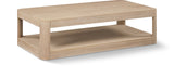 Reeves Coffee Table - Elegant Art Deco Design with Sturdy Solid Wood and MDF Construction for Modern Homes