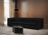 Dimple Coffee Table - Stylish Modular Design in Matte Black Iron for Contemporary Living Spaces