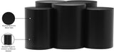 Dimple Coffee Table - Stylish Modular Design in Matte Black Iron for Contemporary Living Spaces