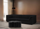 Dimple Coffee Table - Stylish Modular Design in Matte Black Iron for Contemporary Living Spaces