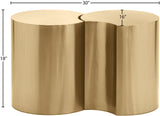 Dimple End Table - Contemporary Brushed Iron Design Perfect for Modern Living Spaces and Decor