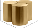 Dimple Coffee Table - Contemporary Brushed Iron Design for Modern Living Spaces and Stylish Decor