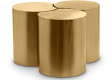 Dimple Coffee Table - Contemporary Brushed Iron Design for Modern Living Spaces and Stylish Decor
