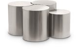 Dimple Coffee Table - Stunning Brushed Iron Design for Contemporary Living Spaces and Modular Use