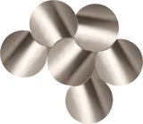 Dimple Coffee Table - Elegant Brushed Iron Design Perfect for Modern Living Room Spaces and Decor