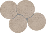 Dimple Coffee Table - Stunning Brushed Iron Design for Contemporary Living Spaces and Modular Use