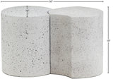 Dimple End Table - Contemporary Brushed Iron Design Perfect for Modern Living Spaces and Decor